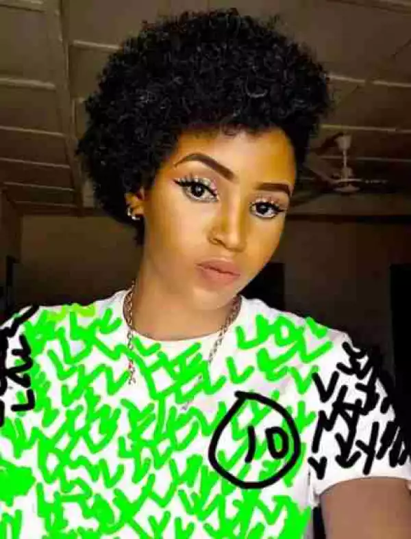 Lady Who Was Lashed For Wearing Fake Nigeria Jersey Gets The Original